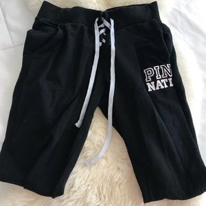 Black VS PINK sweatpants